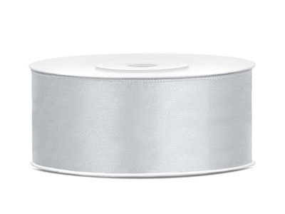 Satinband Silver