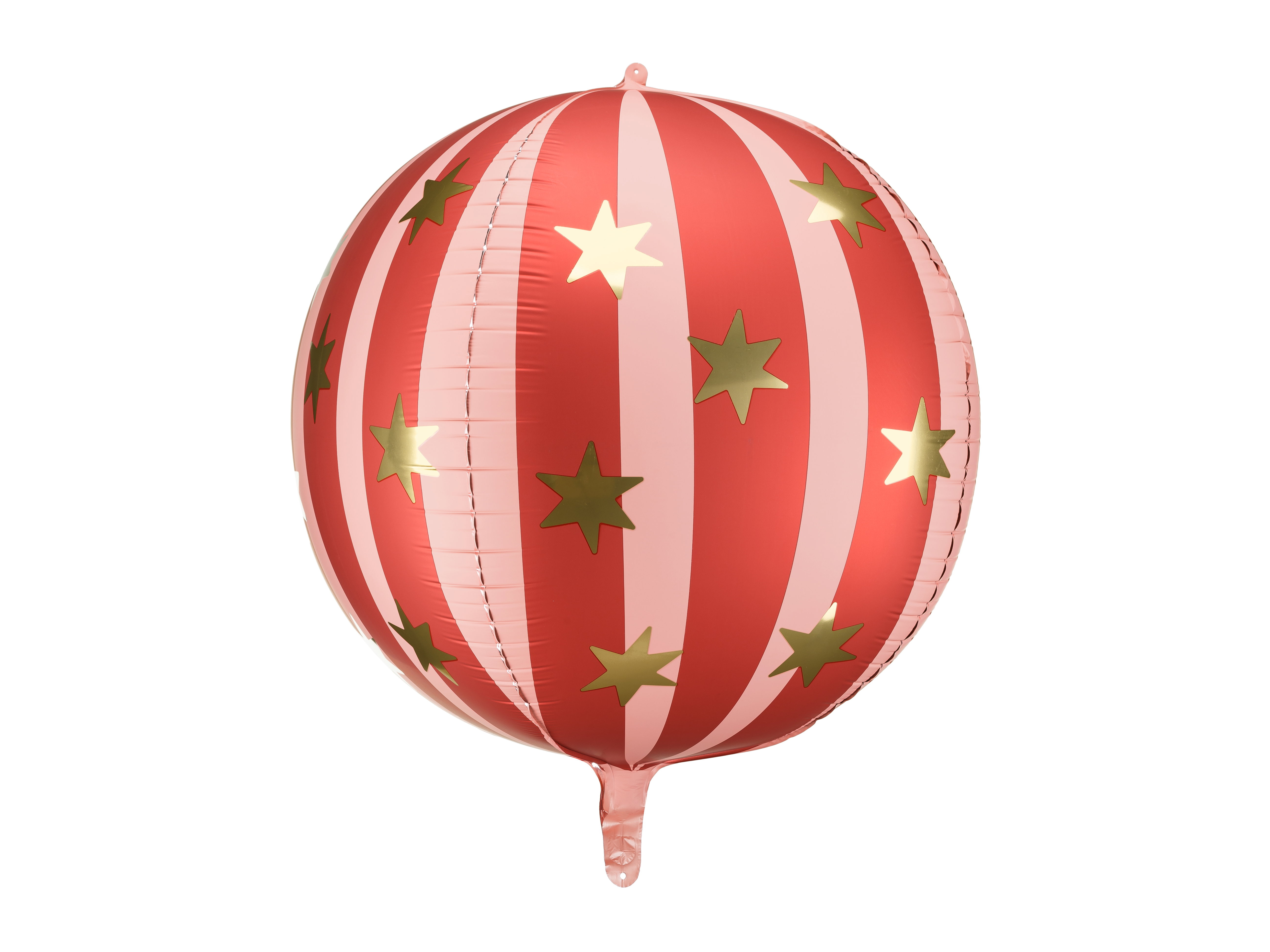 Folieballong Stjärnboll 75 cm Röd