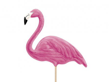 Cake Toppers - Aloha - Flamingos