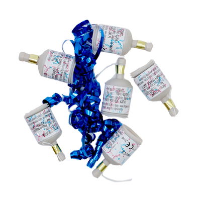 PartyPoppers Könsavslöjande Pojke