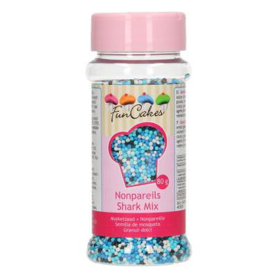 Strössel - Nonpareils - Shark Mix - FunCakes*