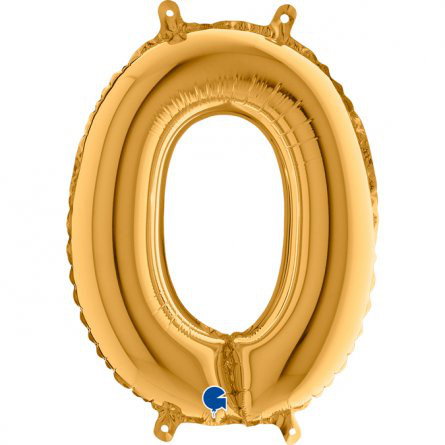 Sifferballong - Guld 35 cm (0)