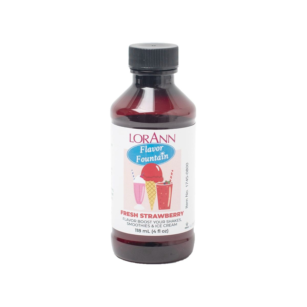 LorAnn Flavor Fountain - Färsk Jordgubb - 118 ml