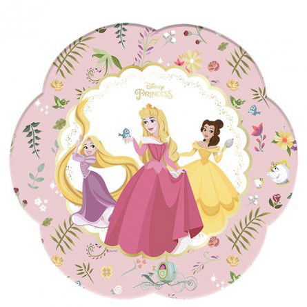 Papptallrik - Disney - True Princess**