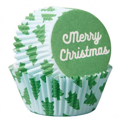 Muffinsformar - Merry Christmas - Wilton