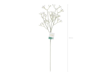 Konstgjord Blomma Gypsophila Vit