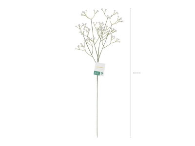 Konstgjord Blomma Gypsophila Vit
