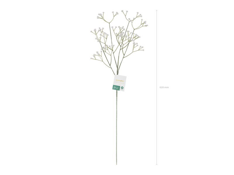 Konstgjord Blomma Gypsophila Vit