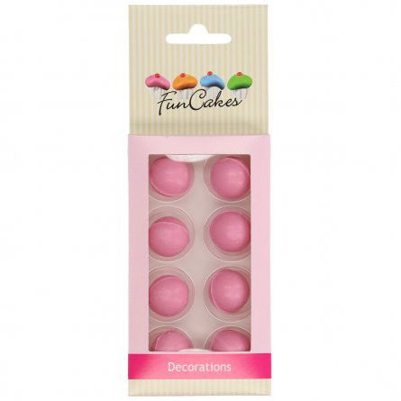 Dekoration - Choco Balls - Rosa - FunCakes