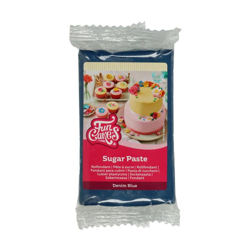 Sockerpasta 5 pack Blå Nyanser FunCakes