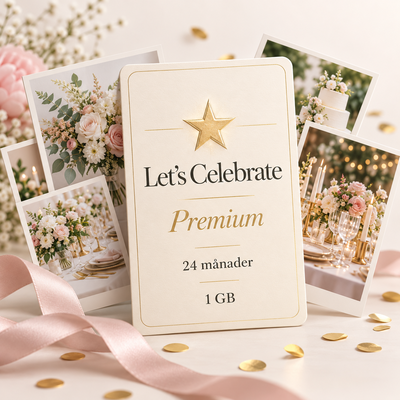 Let’s Celebrate Premium – 24 månader