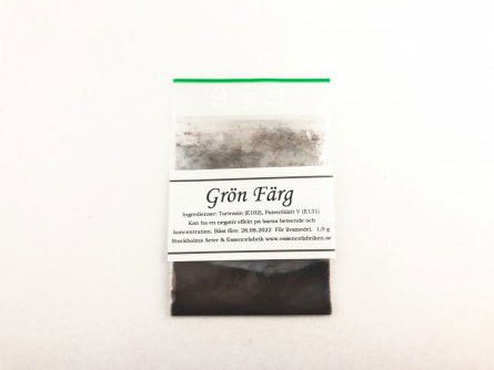 Livsmedelsfärg - Grön