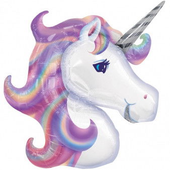Folieballong - SuperShape Unicorn
