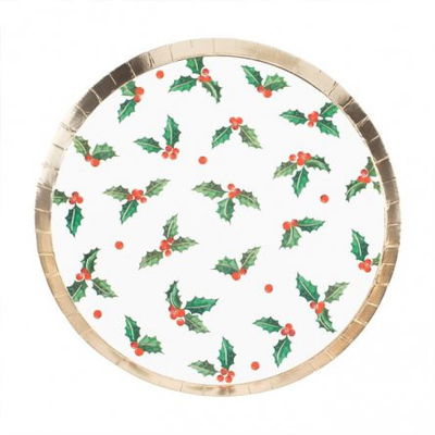 Papptallrikar - Green Merry