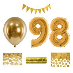 98-årsfest – festpaket i guld