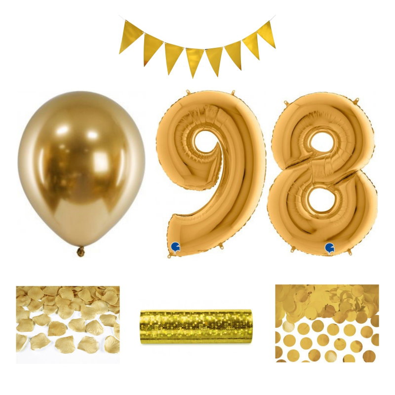 98-års festpaket, Guld, Stor – sammansatt produktbild