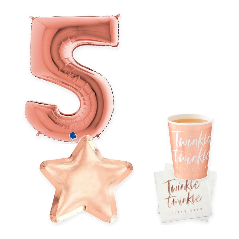 5-årskalas, Twinkle, kalaspaket, 8 gäster