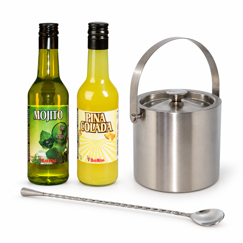 Kyld drinkduo – Mojito, Piña Colada, ishink och barsked