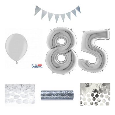 85-års festpaket, Silver, Stor – sammansatt produktbild