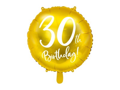 Folieballong - 30th Birthday