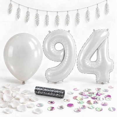 94-års festpaket, Vitt, Stor – paketets samlade innehåll