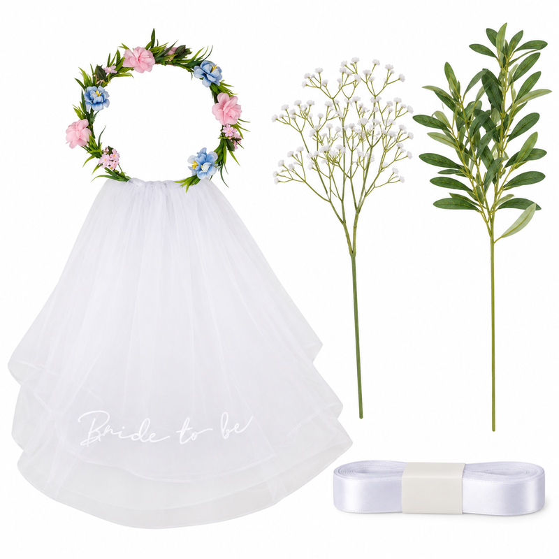 Brudens blomsterstol – knyt dekor och spara kransen