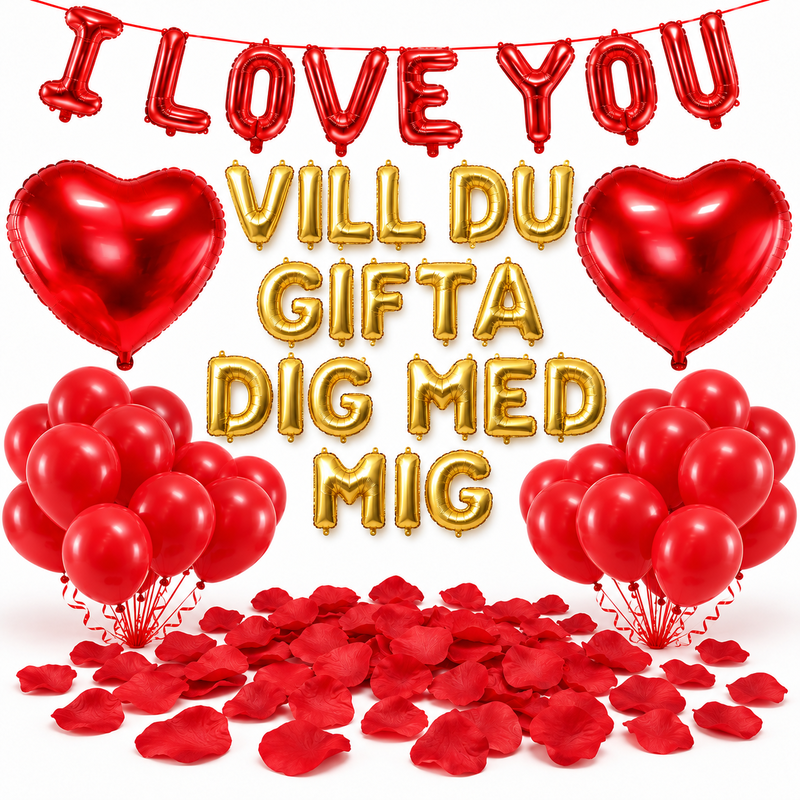 Frieripaket Stort – Vill du gifta dig med mig i guld – samlingsbild