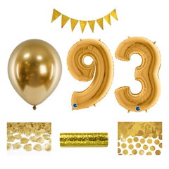 93-årsfest – festpaket i guld