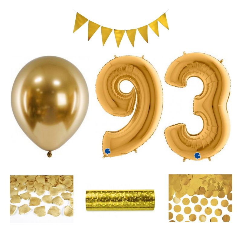 93-års festpaket, Guld, Stor – sammansatt produktbild