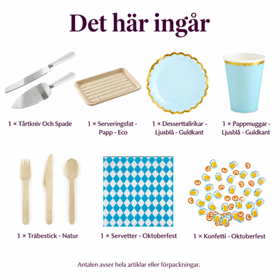 Det här ingår i Strudelfika för sex – skär, dela och servera i blått