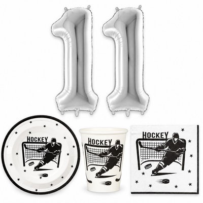 11-årskalas, Hockey, kalaspaket, 8 gäster – paketets innehåll