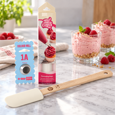 Miljöbild: Fyll dessertglas utan kladd – portioneringsredskap