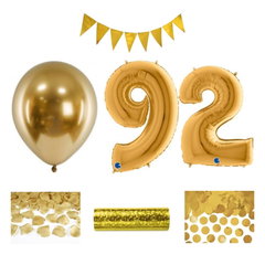92-årsfest – festpaket i guld