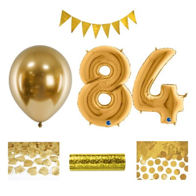 84-års festpaket, Guld, Stor – sammansatt produktbild