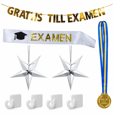 Examensporträtt med medalj – en hedersplats för den nyexaminerade