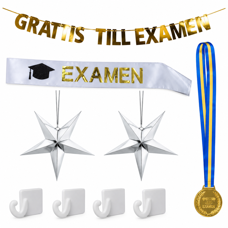 Examensporträtt med medalj – en hedersplats för den nyexaminerade