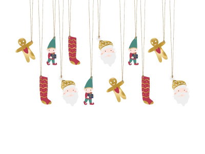 Tags - Santa mix