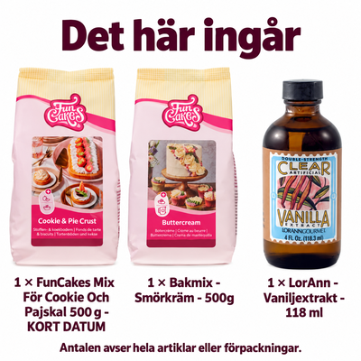 Det här ingår i Små vaniljtarteletter till vårens bär