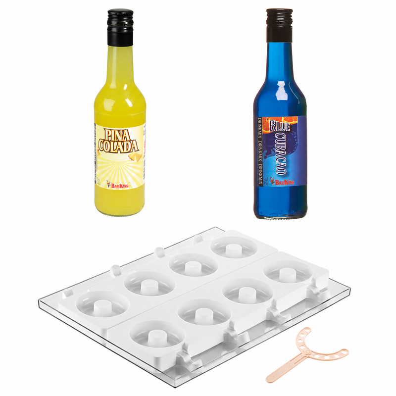 Drinkglass i två smaker – donutglass med drinkmix