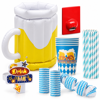 Oktoberfestens kalla flaskbar för sex – kyl, öppna och servera