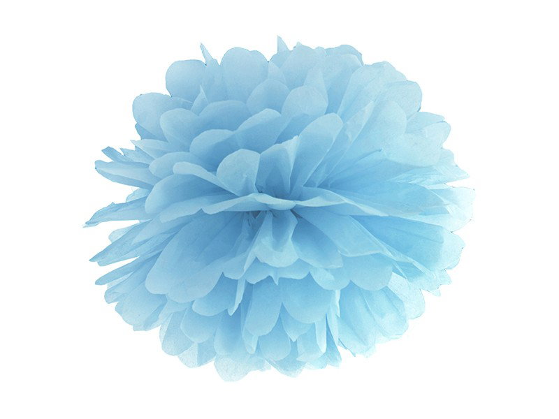 Pom Pom - Ljusblå - 35cm