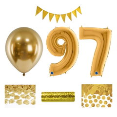 97-årsfest – festpaket i guld