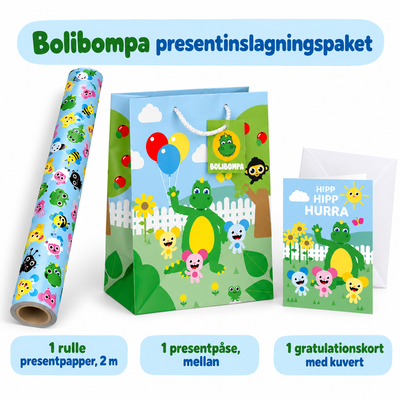 Bolibompa presentinslagningspaket – innehåll och antal