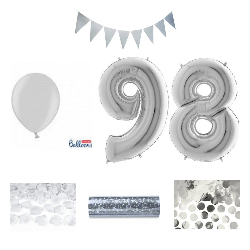 98-års festpaket, Silver, Stor – sammansatt produktbild