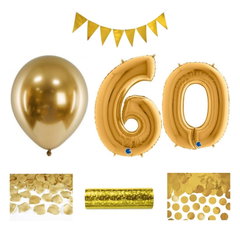 60-årsfest – festpaket i guld