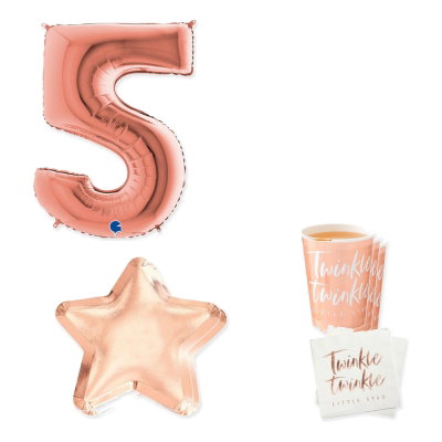 5-årskalas, Twinkle, kalaspaket, 8 gäster