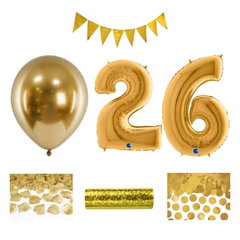 26-årsfest – festpaket i guld