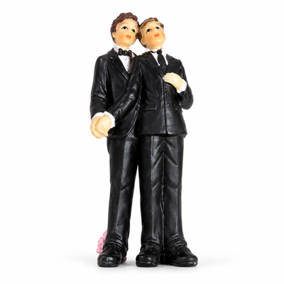 Tårtfigur Grooms – två brudgummar