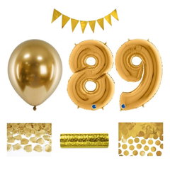89-årsfest – festpaket i guld