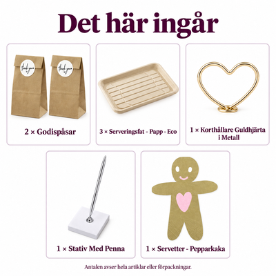 Det här ingår: Adventskakbyte för tolv – välj sorter och ta med hem